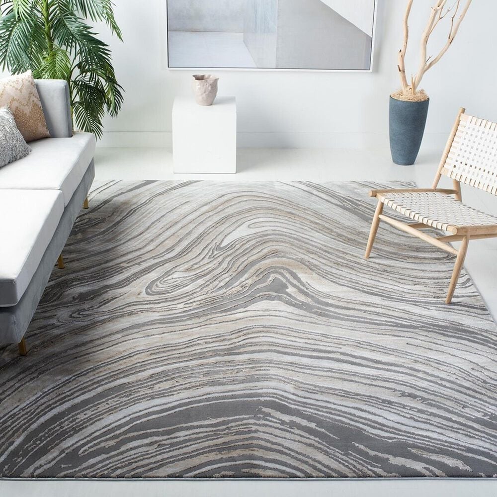 Safavieh Craft CFT846D 8&#39; x 10&#39; Gold and Grey Area Rug, , large