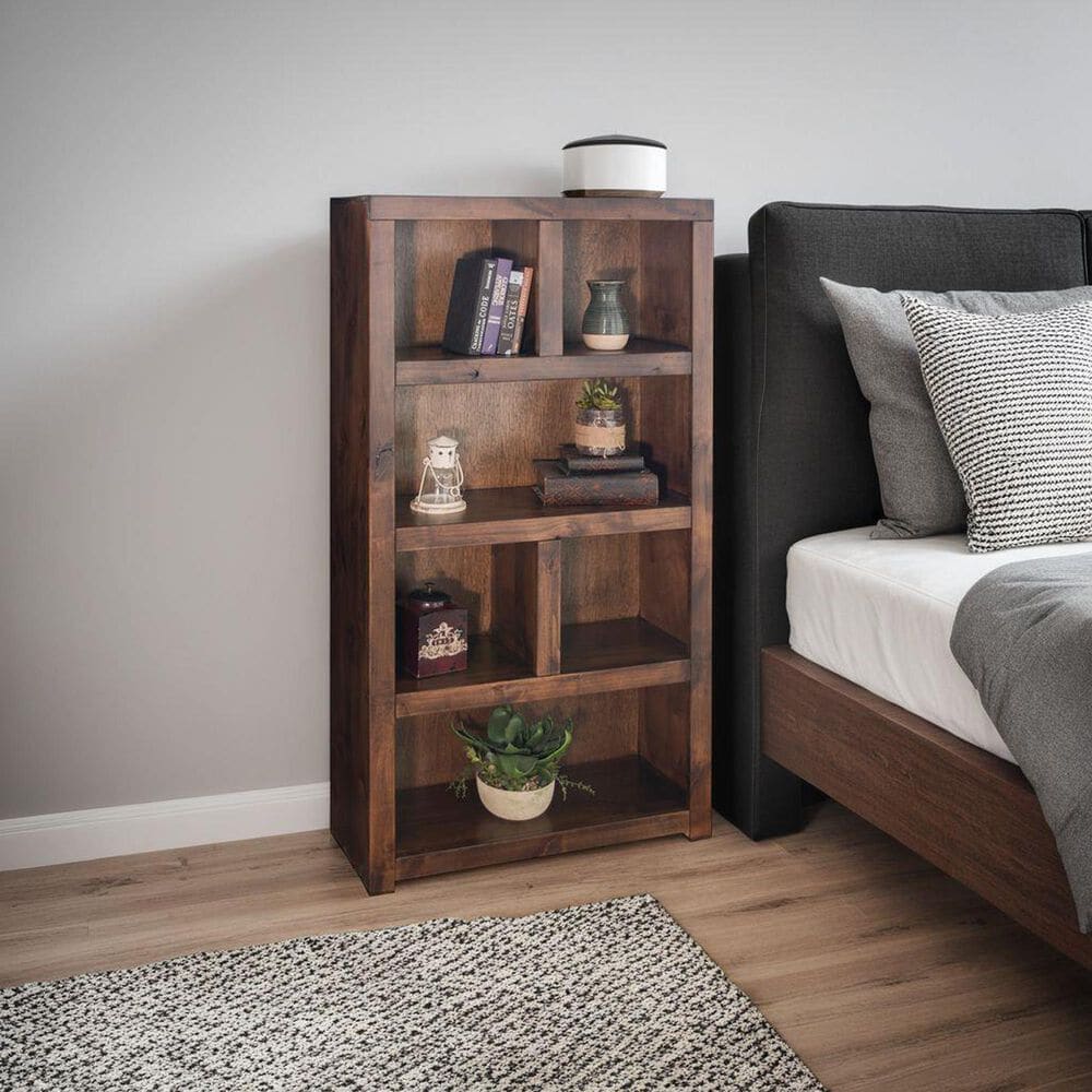 Legends Home Sausalito 64" Bookcase in Whiskey, , large