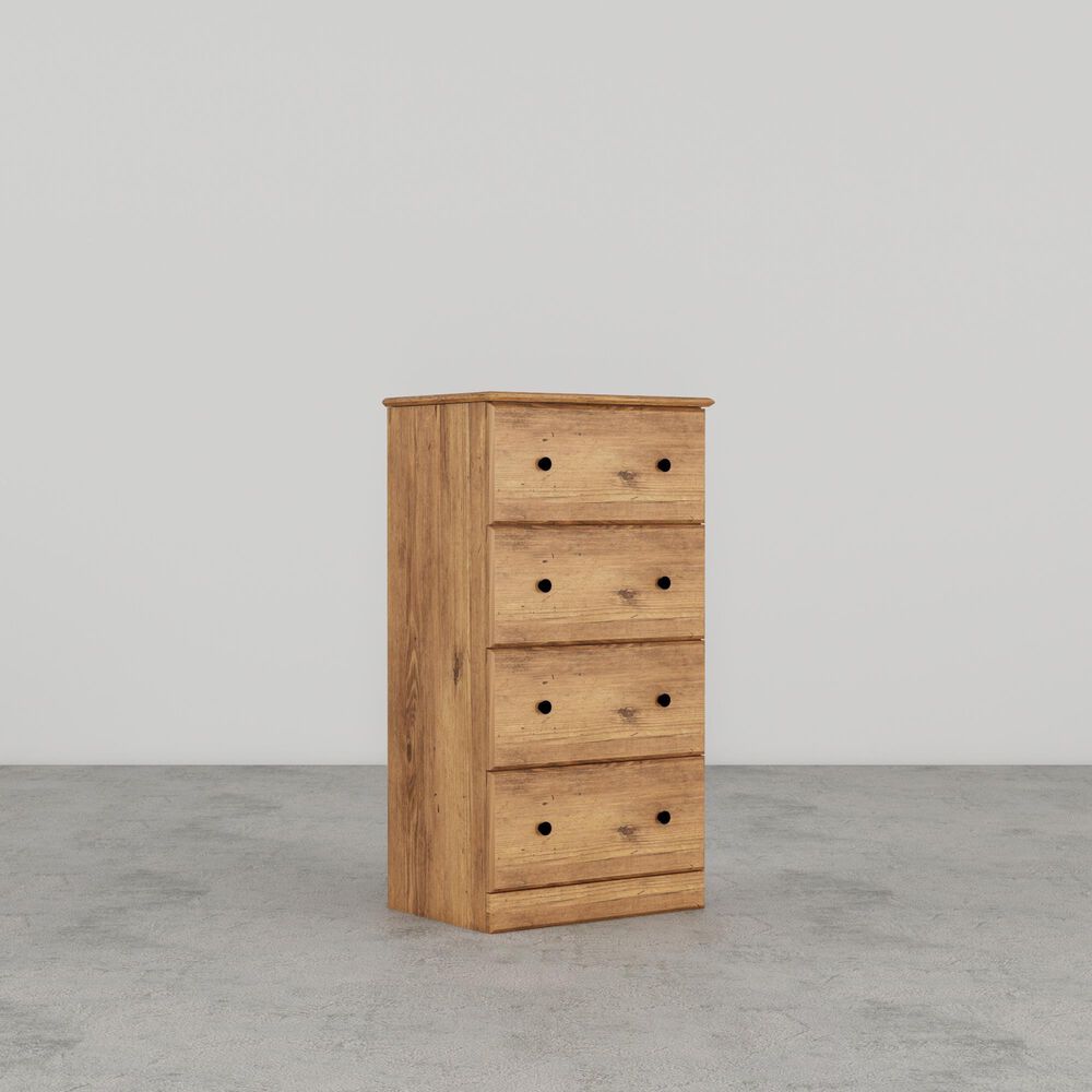 Lemoore Essentials 23" 4-Drawer Chest in Saratoga Pine, , large