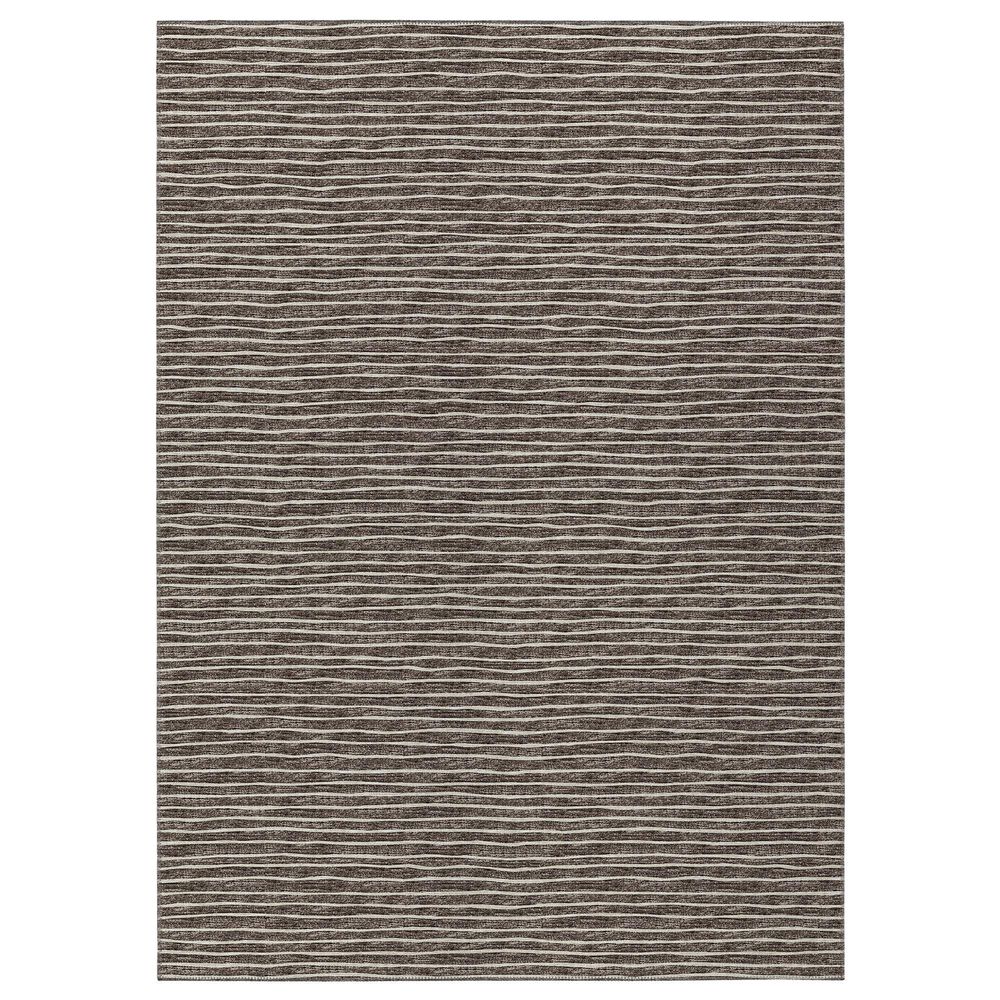 Dalyn Rug Company Laidley 10" x 14" Chocolate Indoor/Outdoor Area Rug, , large