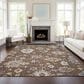 Dalyn Rug Company Portico PO6 Chocolate 10" x 14" Area Rug, , large