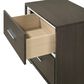 Crown Mark Sharpe Nightstand in Gray Brown, , large