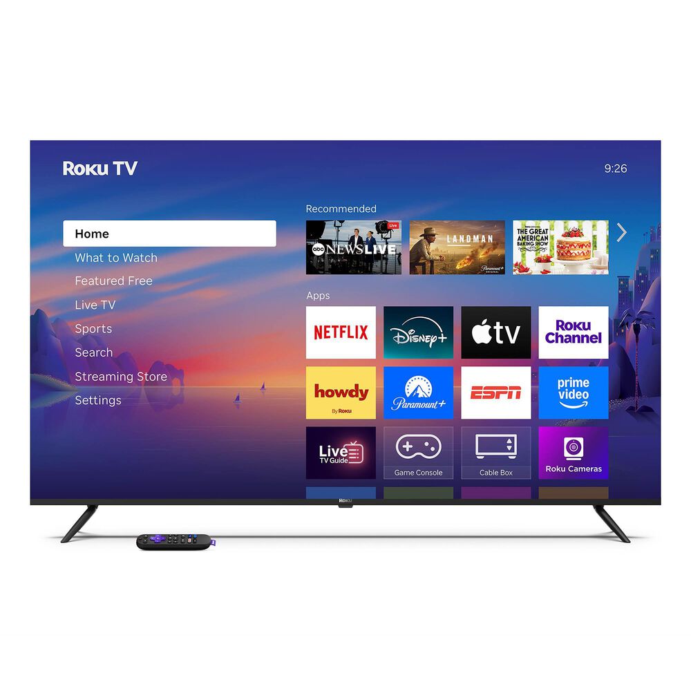 Roku 65" Class Select Series 4K LED in Black - Smart TV, , large