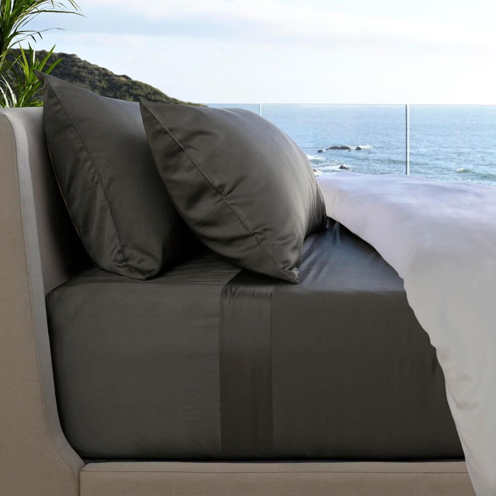 Cariloha Resort 4-Piece California King Sheet Set in Onyx, , large