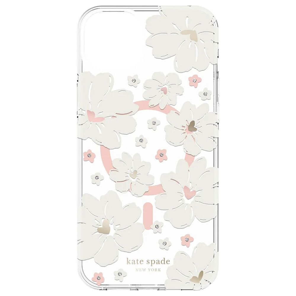 Kate Spade New York Protective Hardshell MagSafe Case for Apple iPhone 14  Plus - Classic Peony