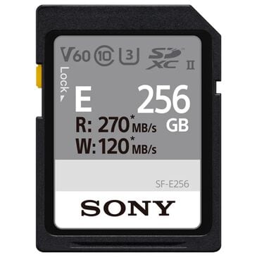 Sony 256GB E Series UHS-II SDXC Memory Card in Black, , large