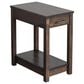 Y & T Woodcraft Avon Urban Chairside Table in Smoke, , large