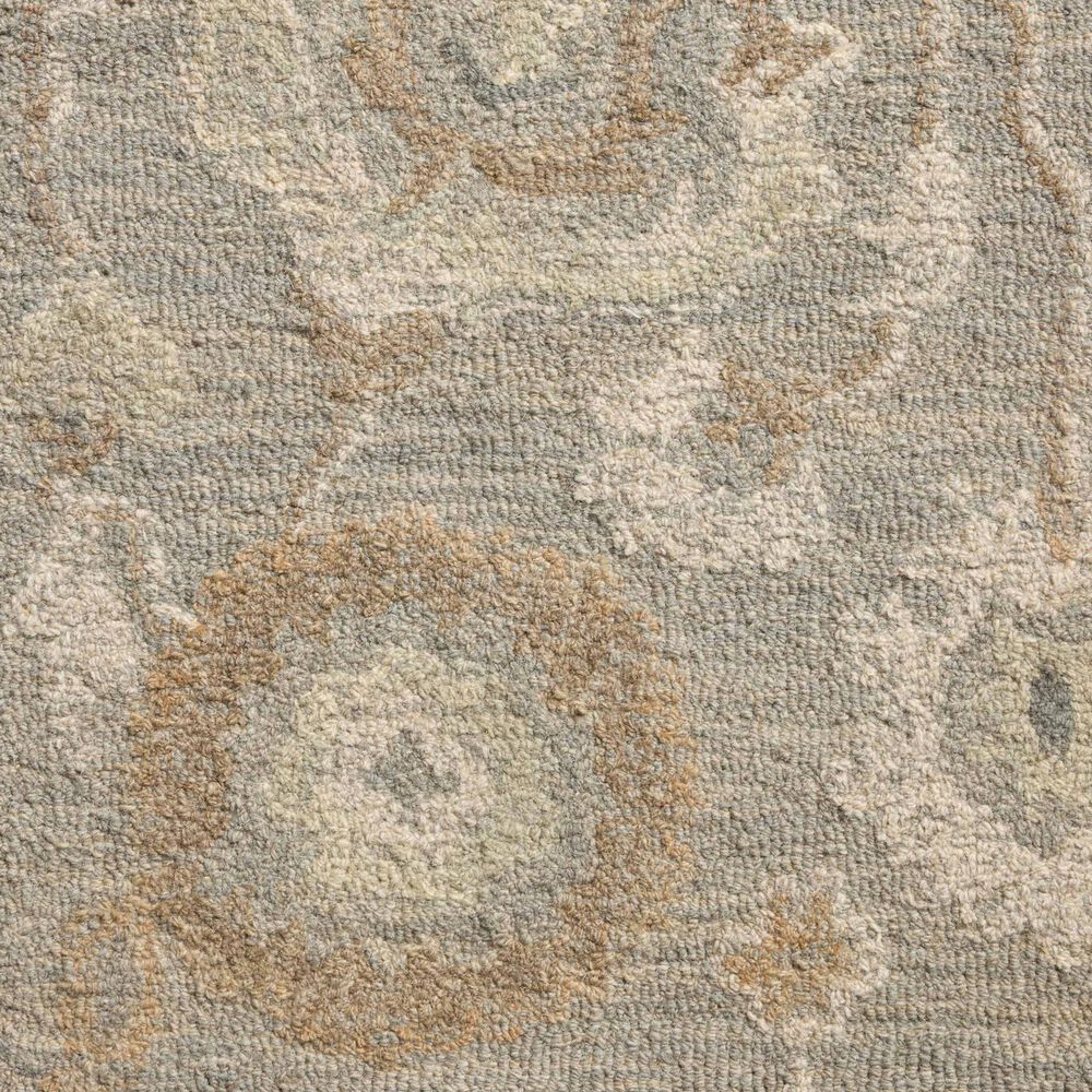 Chris Loves Julia x Loloi Dorothea Stone and Multicolor 5' x 7'6" Area Rug, , large