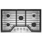 Whirlpool 36" Gas Cooktop in Stainless Steel, , large