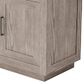 Lexora Home Abbey 36" Single Bathroom Vanity in Grey Oak with 2 cm White Quartz Top and Rectangular Sink, , large
