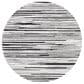 Safavieh Melody MEL116A 6"7" Round Ivory and Black Area Rug, , large
