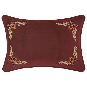 Royal Court Montecito 13" x 19" Lumbar Pillow in Dark Red, , large