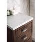 James Martin Vanities Addison 15" Cabinet in Mid Century Acacia with 3 cm Eternal Jasmine Pearl Quartz Top, , large