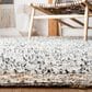 Safavieh Natura NAT720Z 3" x 5" Ivory and Black Area Rug, , large
