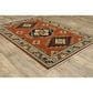 Oriental Weavers Lilihan Medallion 5504P 5"3" x 7"6" Red Area Rug, , large
