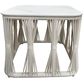 Hawthorne Furniture Alexa Patio Side Table in White, , large