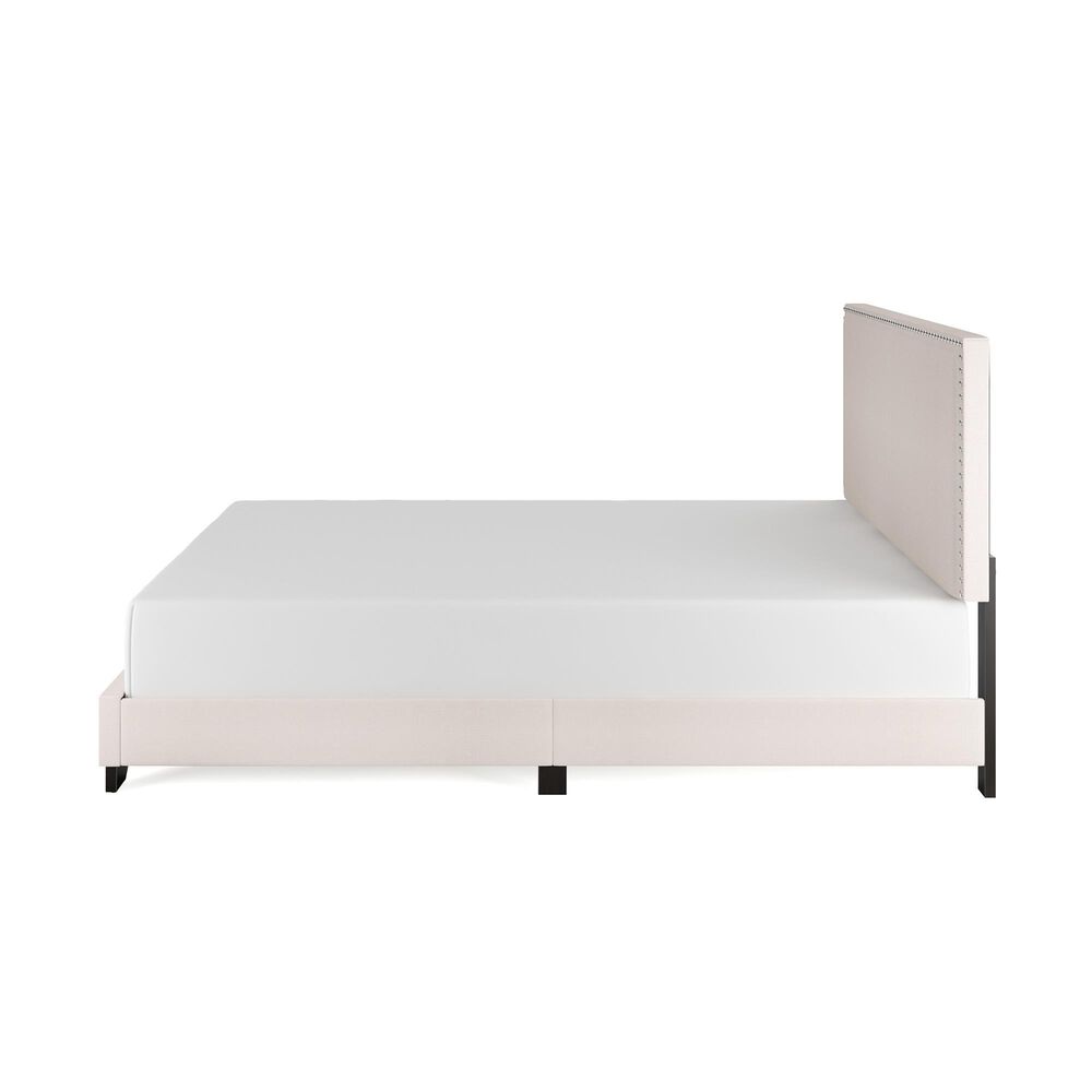 The Monday Company Full Upholstered Bed in Cream, , large