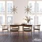 Hunter Jupiter Star 24" 12-Light Pendant in Alturas Gold, , large