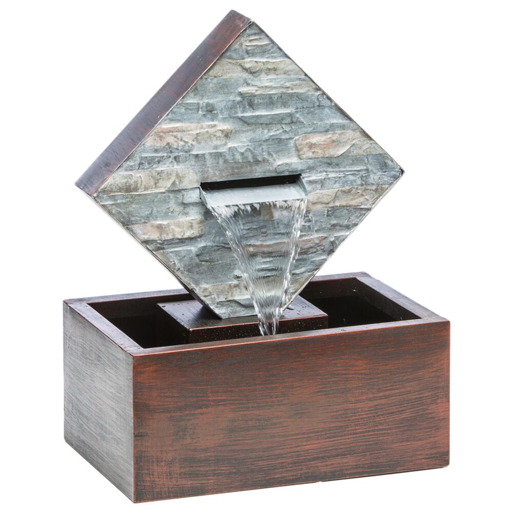 Alfresco Home Morningside Resin Fountain with Pump, , large