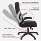 Regency Global Sourcing AON Archeus Ergonomic Gaming Chair in Black and Grey, , large