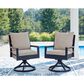 Ashley East Beach 7-Piece Patio Rectangular Dining Set in Navy Blue and Driftwood, , large