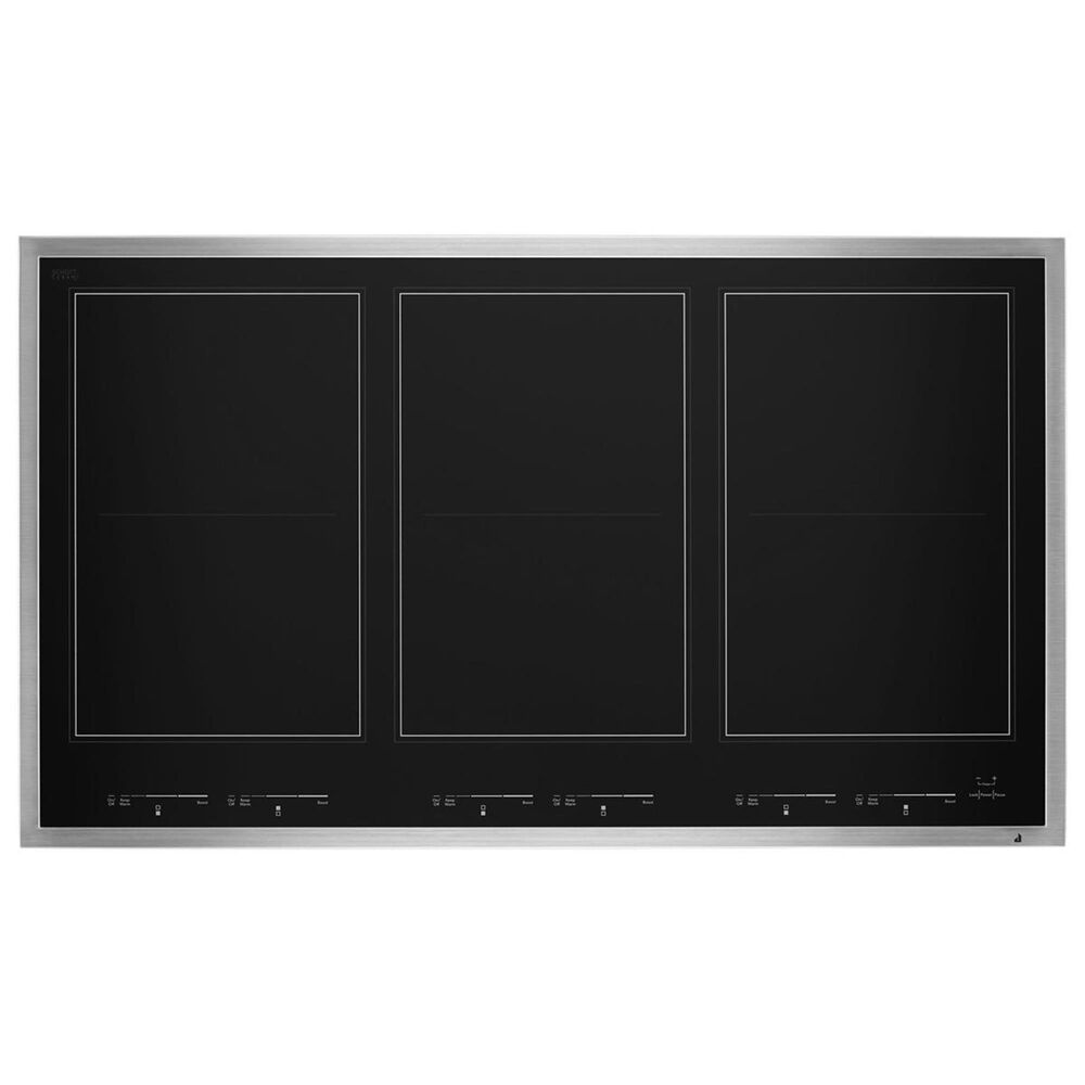 JennAir Lustre 36" Induction Flex Cooktop in Black Stainless Steel, , large