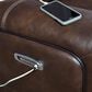 Ashley Gravier Power Reclining Loveseat with Console and Adjustable Headrest in Cordova, , large