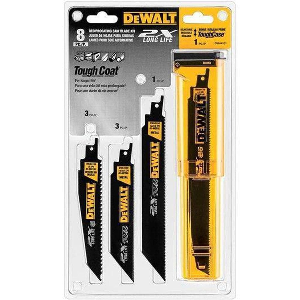 DeWALT 8-pc Reciprocating Blade Set, , large