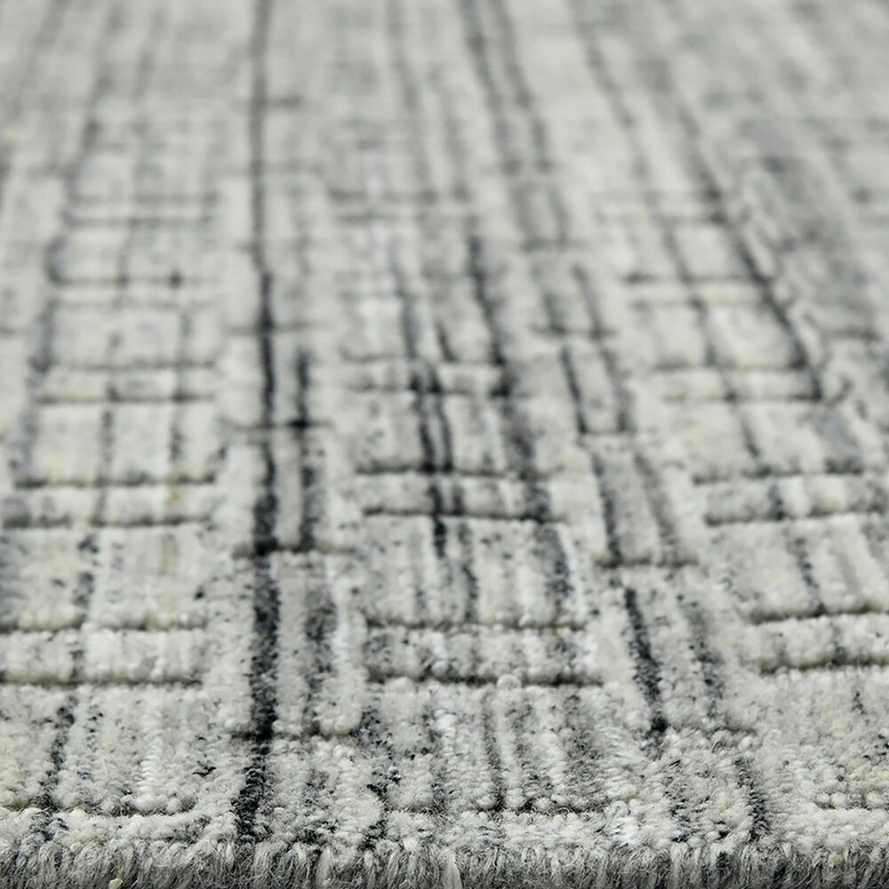 Amer Rugs Houston 5&#39; x 7&#39;6&quot; Light Gray Area Rug, , large