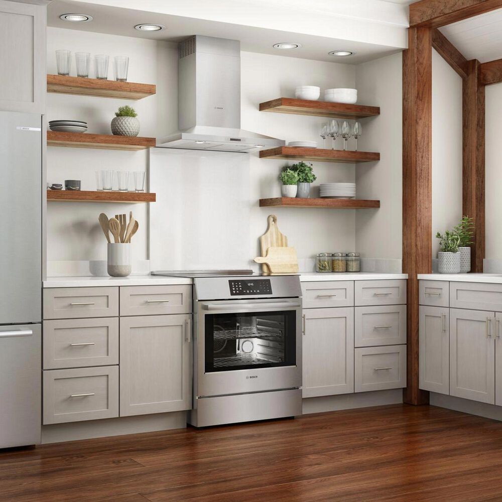 Bosch Benchmark 30" Slidein Electric Induction Range in Stainless