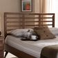 Baxton Studio Salome Queen Slat Headboard in Walnut Brown, , large