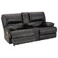 Ashley Mountainous Power Reclining Loveseat with Adjustable Headrest in Eclipse, , large
