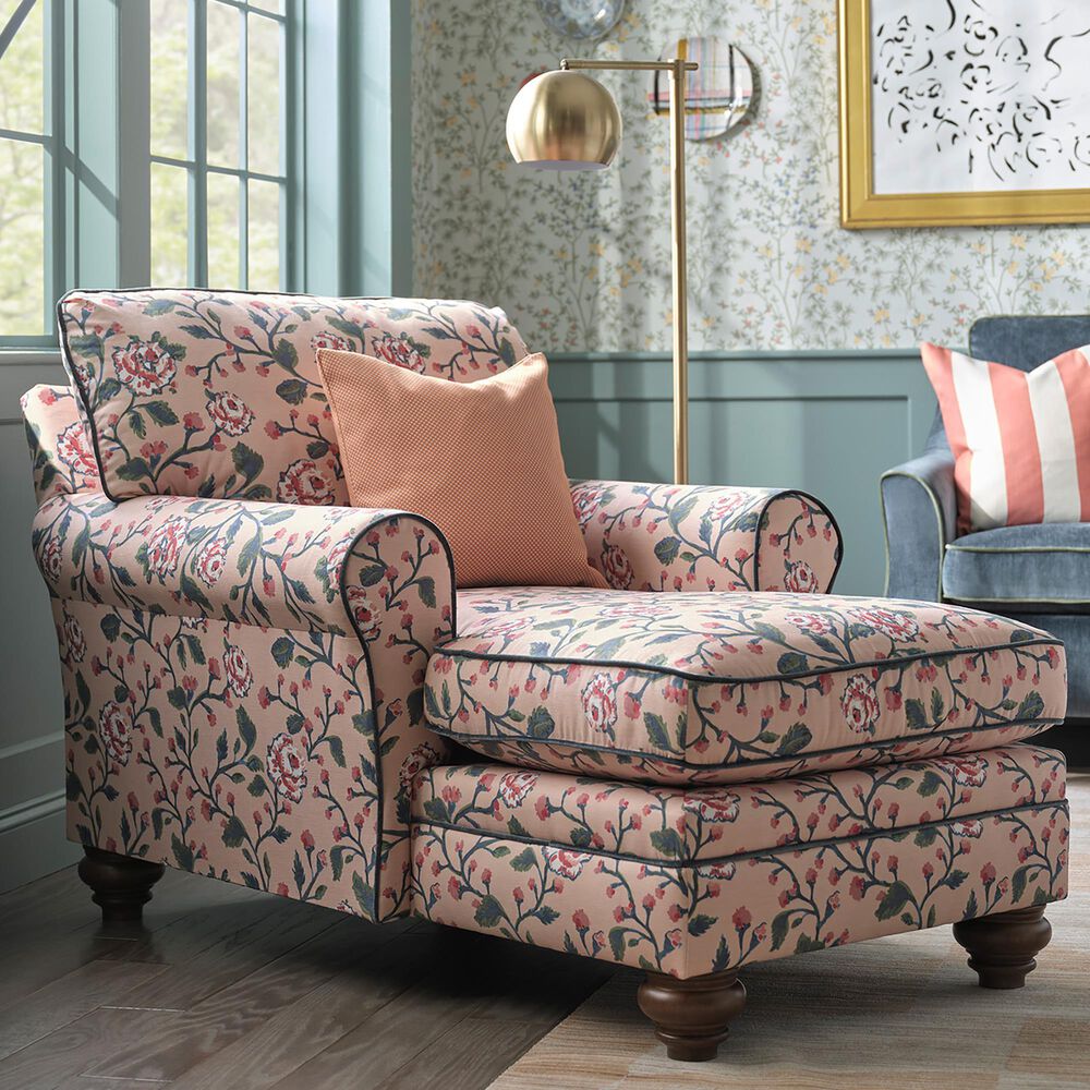 Best Home Furnishings Kress Chaise Lounge in Blush, , large