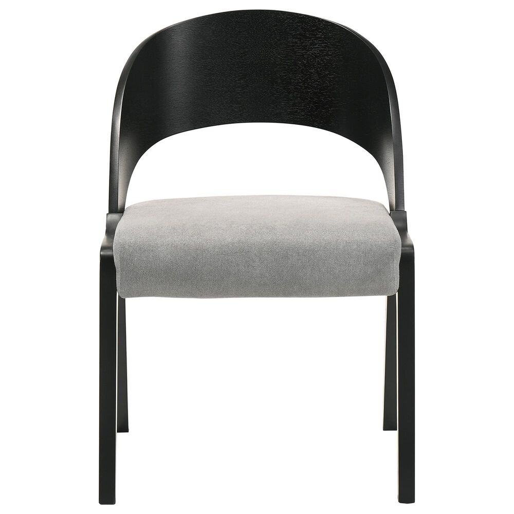 Blue River Venus and Polly 5-Piece Dining Set with Gray Cushion in Black, , large