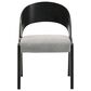 Blue River Venus and Polly 5-Piece Dining Set with Gray Cushion in Black, , large
