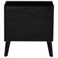 Linon Home Decor Collett 2-Drawer Nightstand in Black, , large
