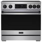 Thor Kitchen Gordon Ramsay 6 Cu. Ft. Professional Induction Range with Black Handle Kit in Stainless Steel, , large