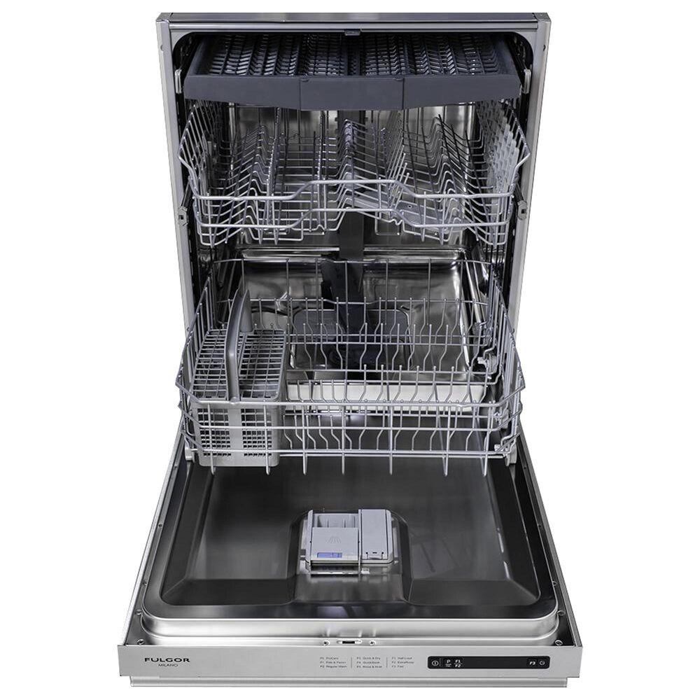 Fulgor Milano 24&quot; Build-In Distinto Handle Dishwasher in Stainless Steel, , large