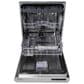 Fulgor Milano 24" Build-In Distinto Handle Dishwasher in Stainless Steel, , large
