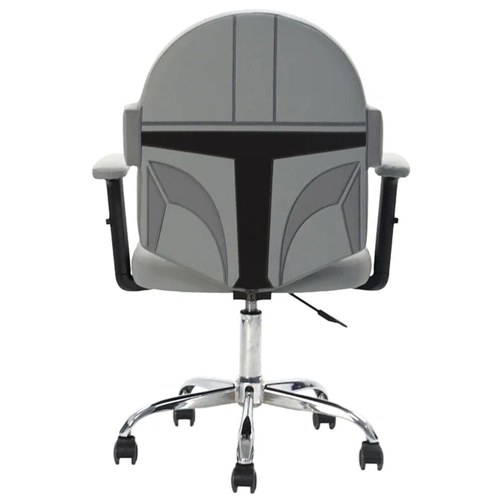 Impressions Vanity Mandalorian Swivel Chair in Silver, , large