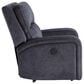 Steve Silver Lovell Power Recliner in Charcoal, , large