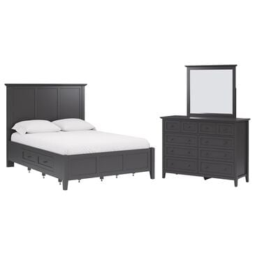 Urban Home Grace 3-Piece Queen Bedroom Set in Raven, , large