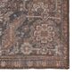 Jaipur Harman Minita 2"6" x 10" Coffee Liqueur, Trellis, Blue Graphite, Lead Gray and Toasted Coconut Runner, , large