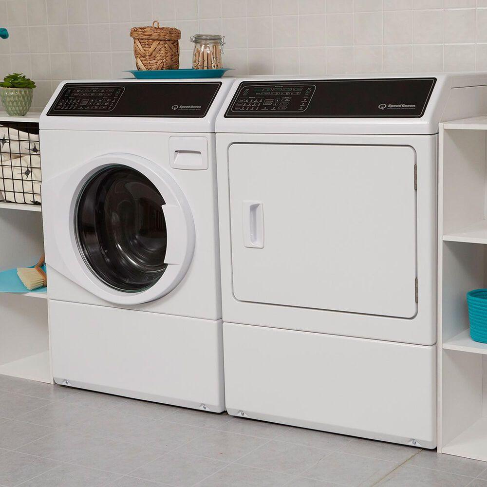 Speed Queen 3.5 Cu. Ft. Right Hinge Front Load Washer in White, , large
