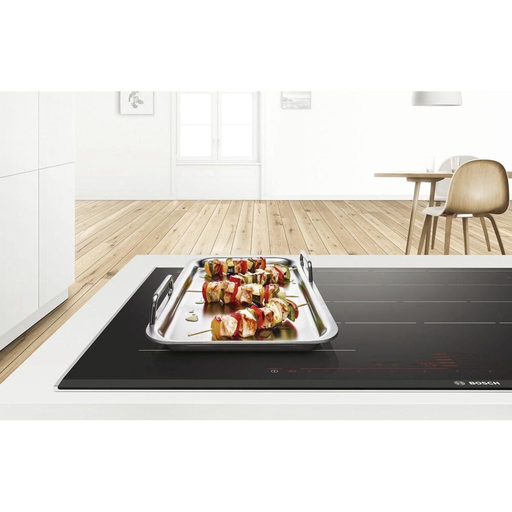 Bosch Teppanyaki Griddle for Induction Cooktop in Stainless Steel