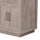 Lexora Home Abbey 60" Double Bathroom Vanity in Grey Oak with 2 cm White Cultured Marble Top and Rectangular Sinks, , large