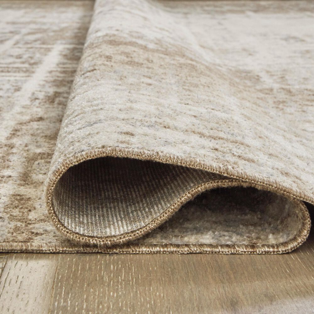 Ashley Grifflain 5&#39;1&quot; x 7&#39; Tan, Brown and Gray Area Rug, , large