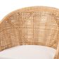 Baxton Studio Lumajang Arm Chair in Light Honey and Walnut Brown (Set of 2), , large