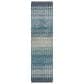 Dalyn Rug Company Brisbane 2"3" x 7"6" Indigo Runner, , large