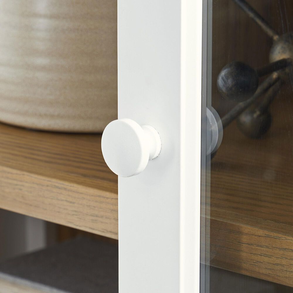 Ashley Dagandale Accent Cabinet in White and Natural Brown, , large